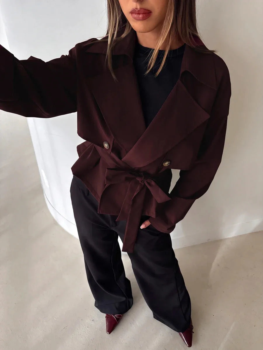 Trench Coat met ceintuur