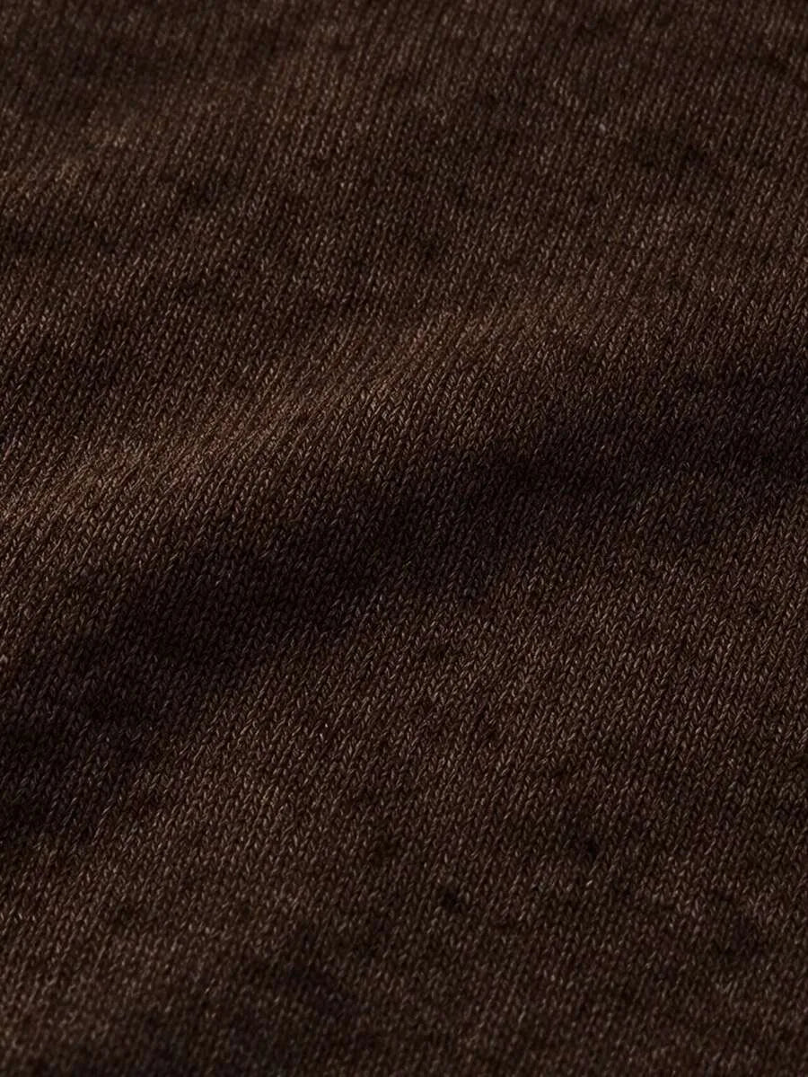 Sweater met kant en ronde hals