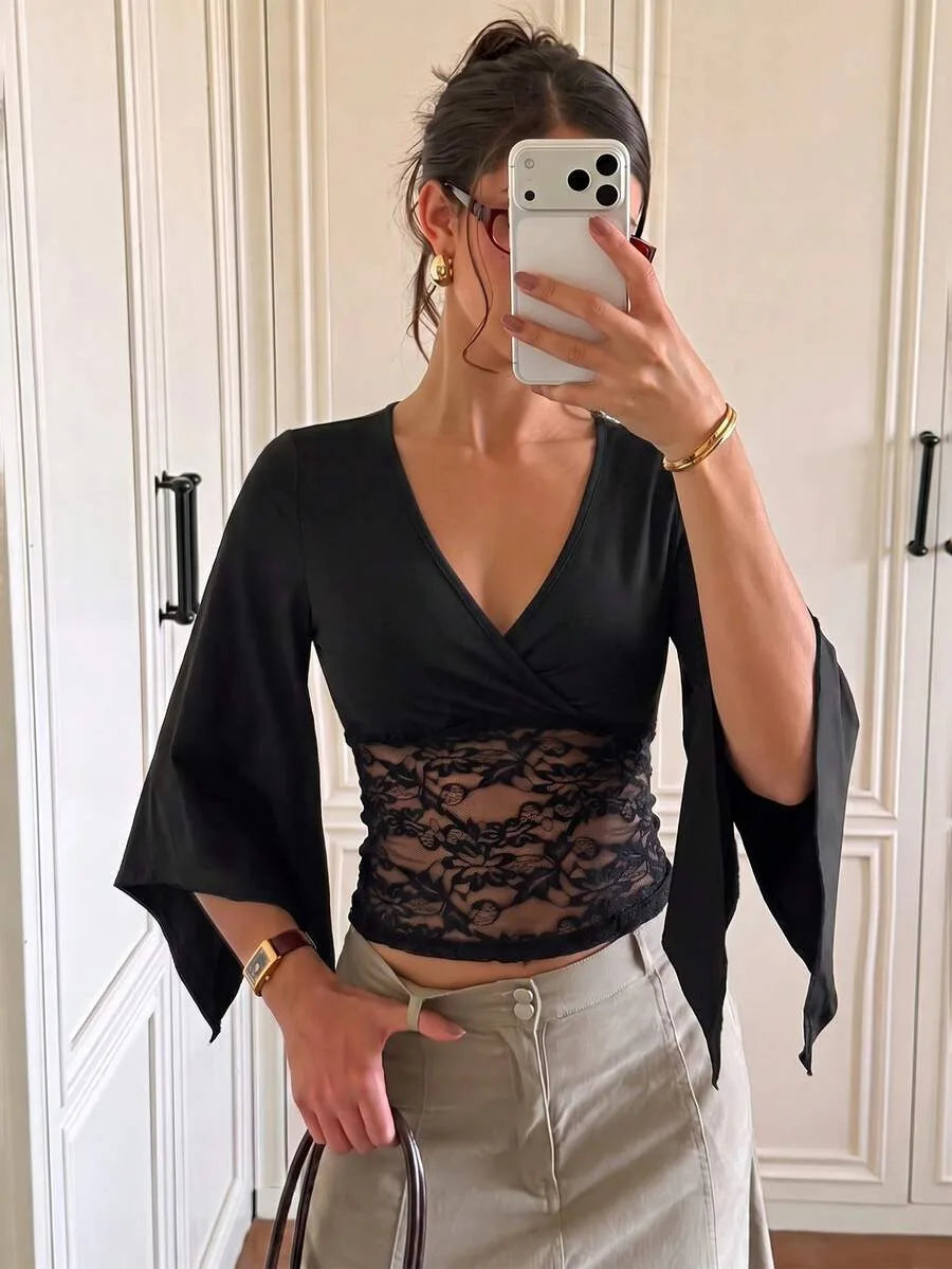 Slim fit crop top