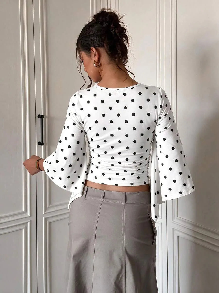 Slim fit crop top