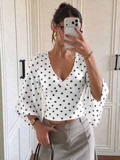 Slim fit crop top