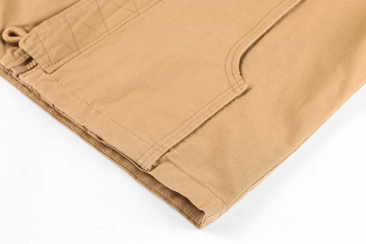 Parka met capuchon en meerdere zakken