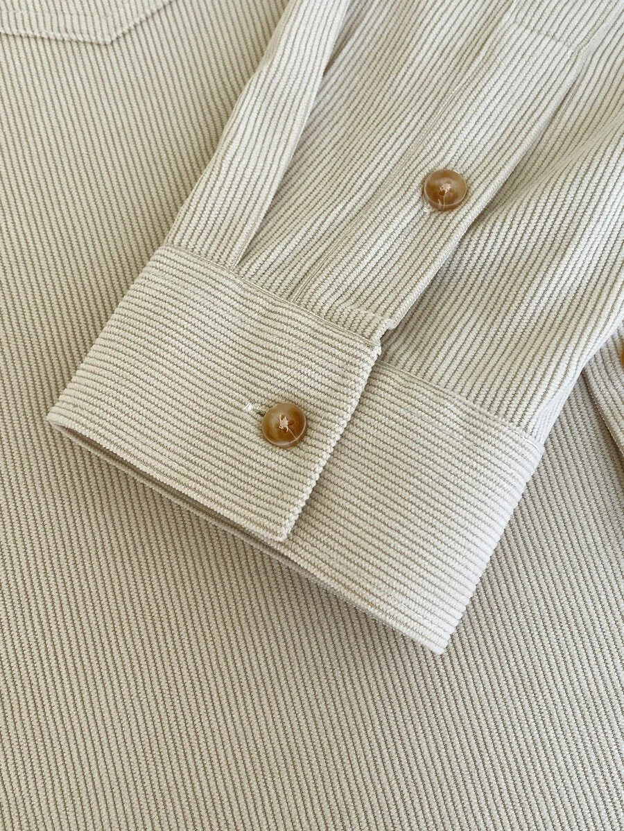 Overshirt met borstzak
