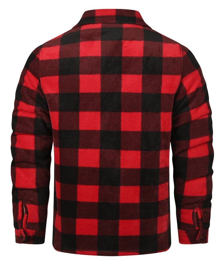 Overshirt met quilted lining