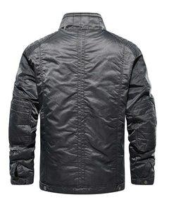 Bomberjack met mandarin collar