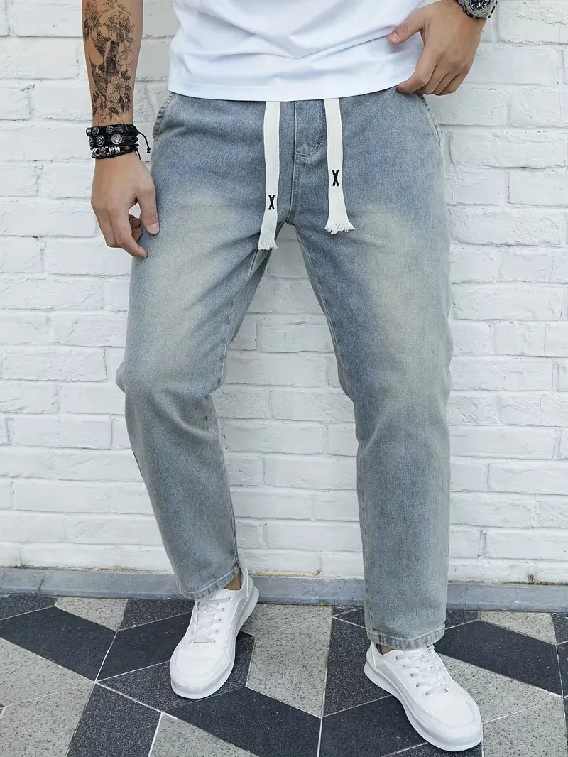 Joggers met elastische tailleband