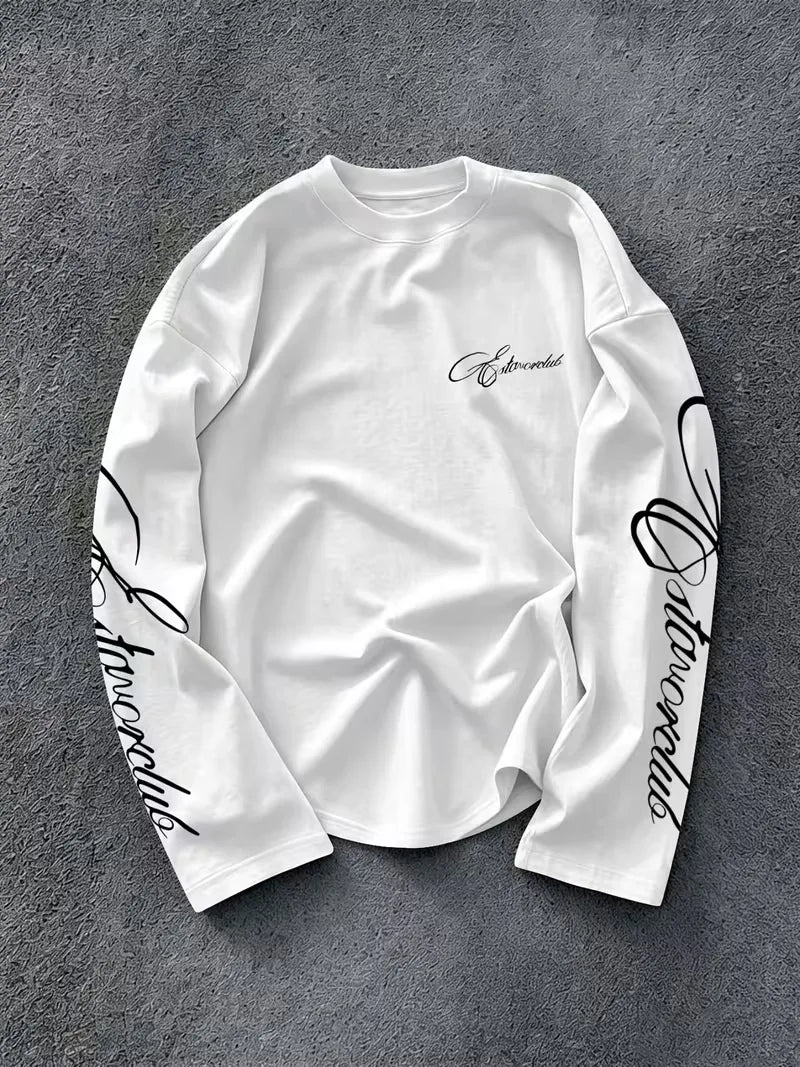 Longsleeve met crew neckline