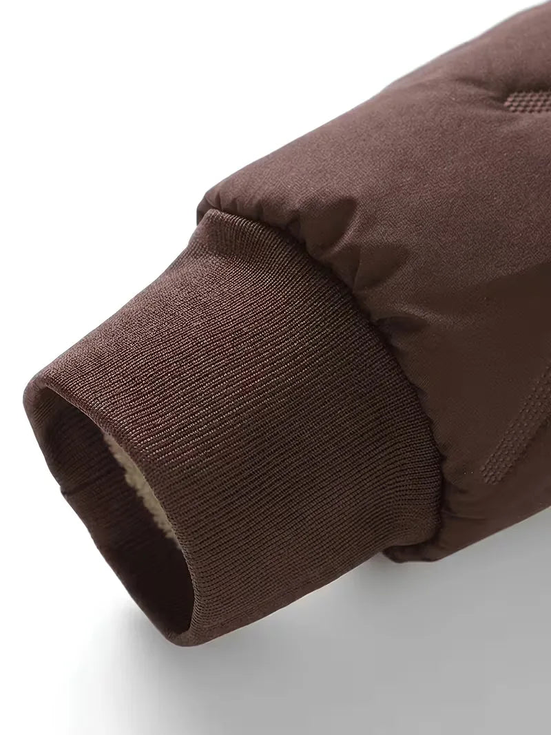 Puffer jacket met capuchon