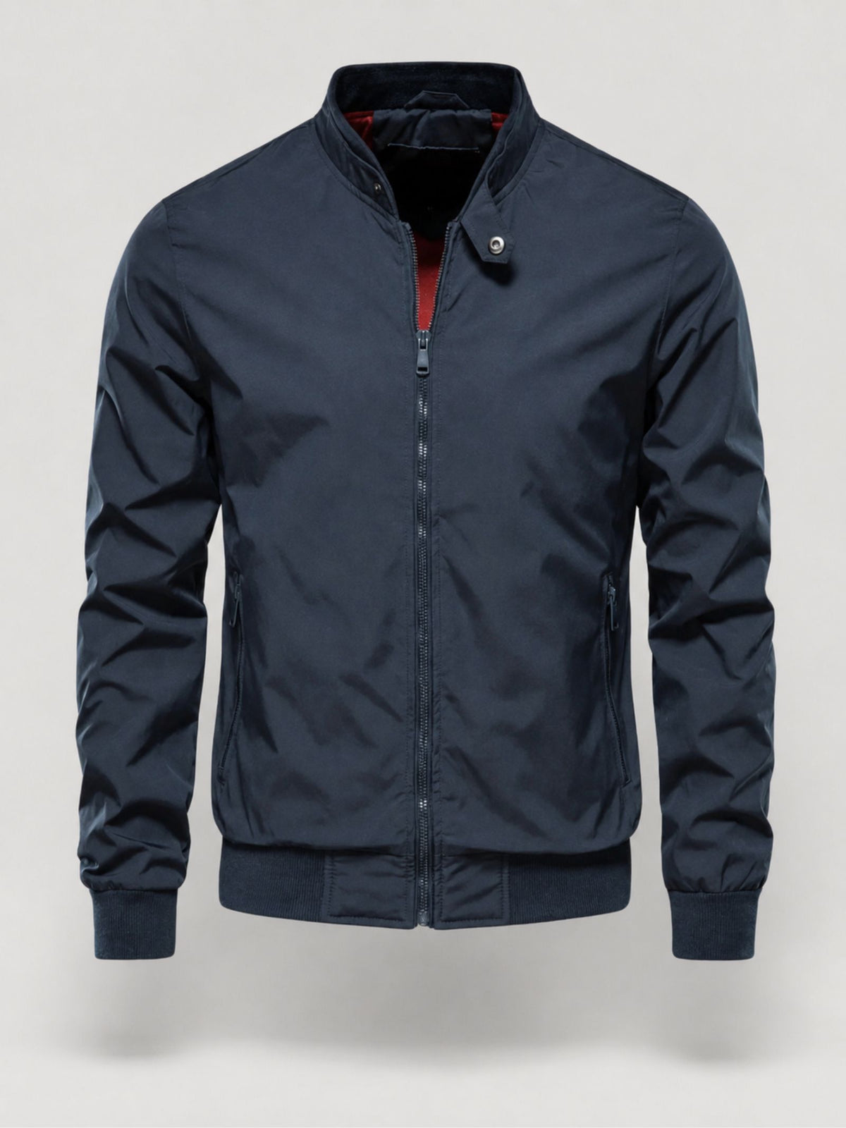 Hugo | Flight jacket with standing collar and zipper closure