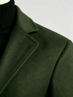 Trenchcoat met lapel collar
