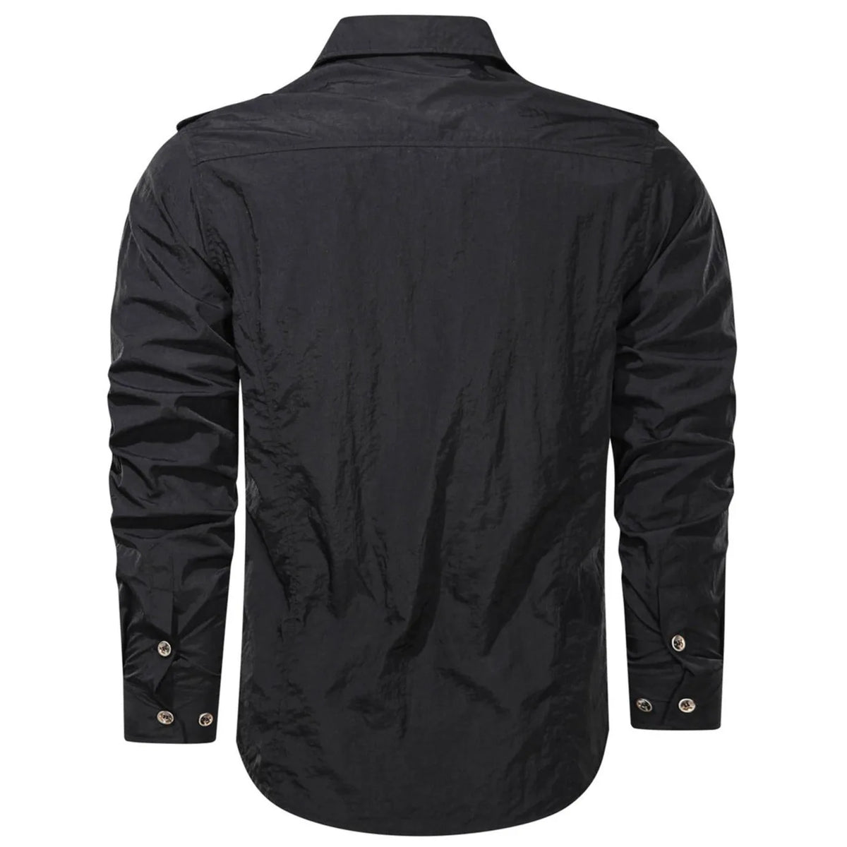 Casual overhemd met mandarin collar