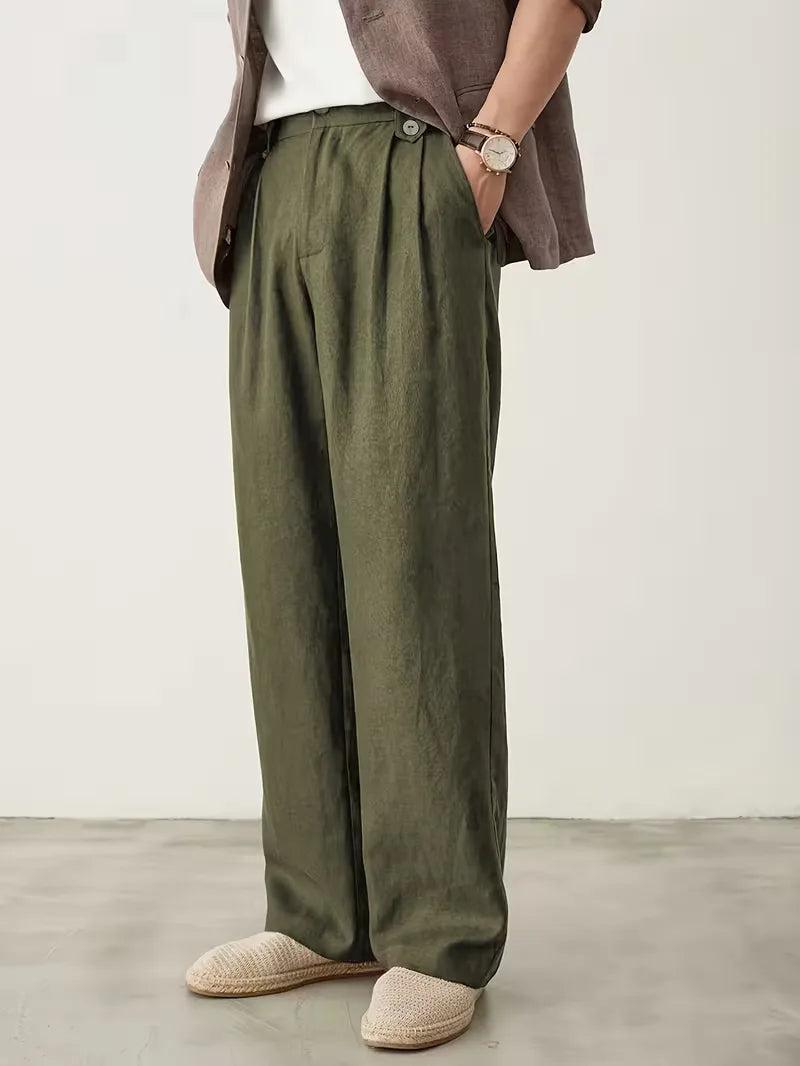 Pantalons met brede pijpen
