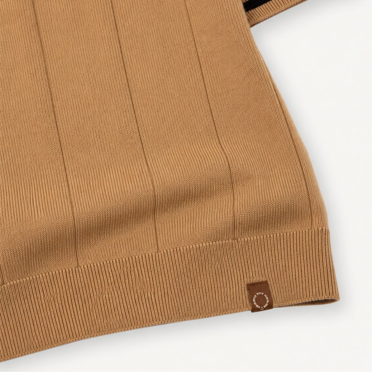 Hugo | Shirt with short zipper and classic collar