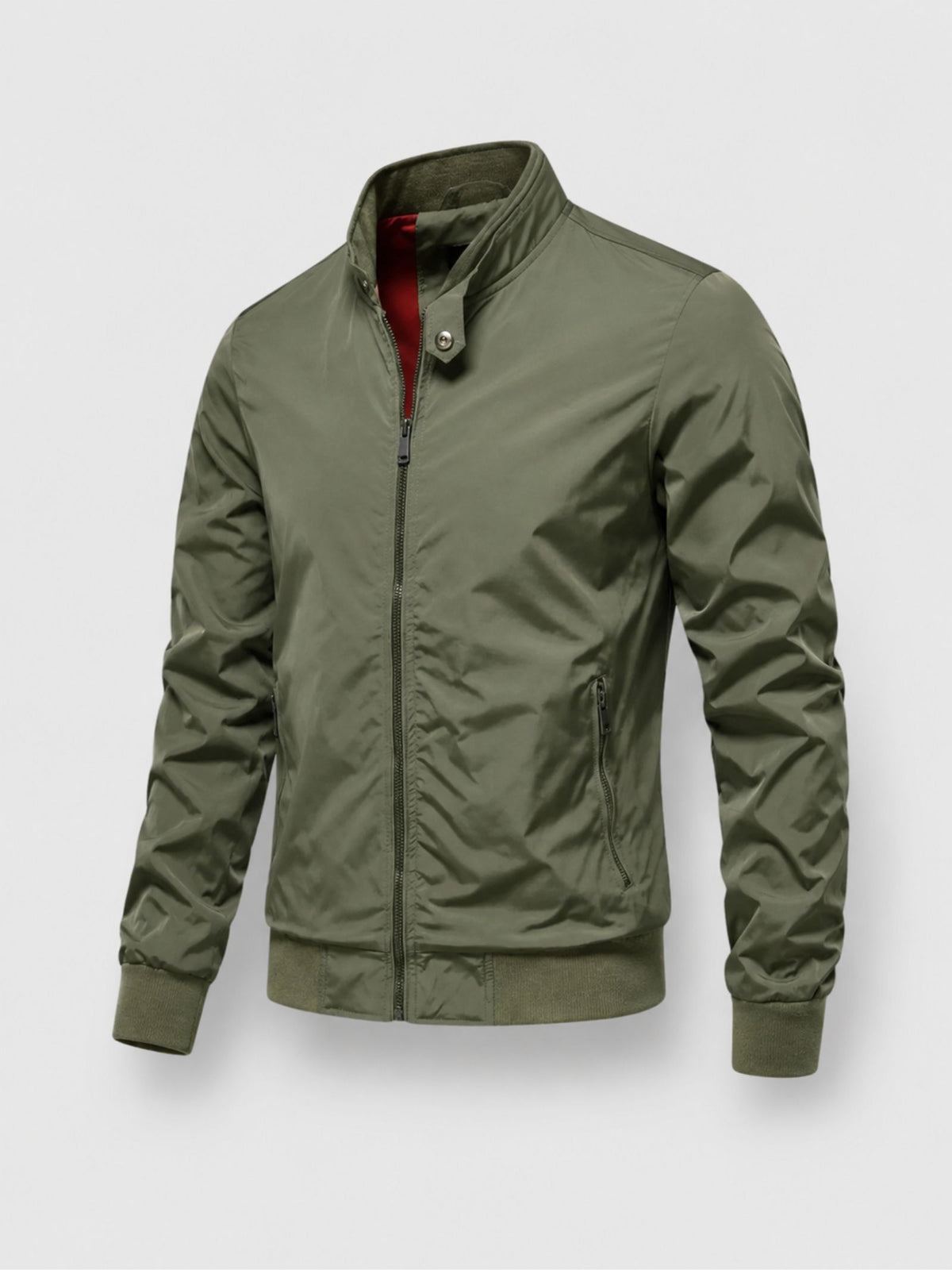 Hugo | Flight jacket with standing collar and zipper closure