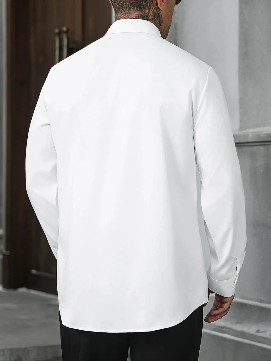 Overshirt met borstzak