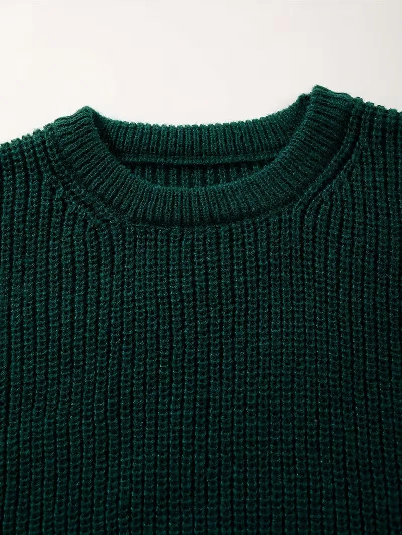 Oversized gebreide trui
