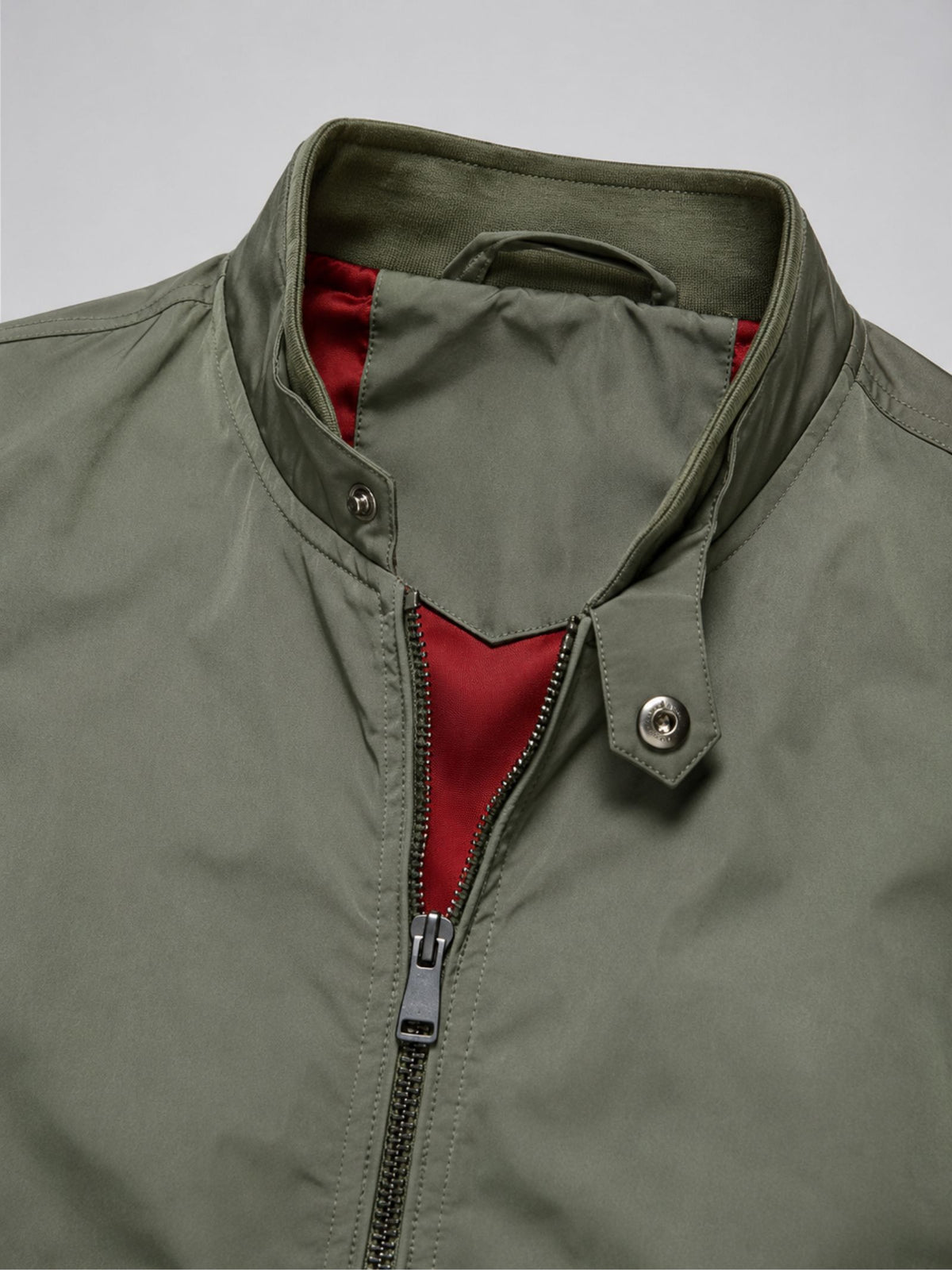 Hugo | Flight jacket with standing collar and zipper closure
