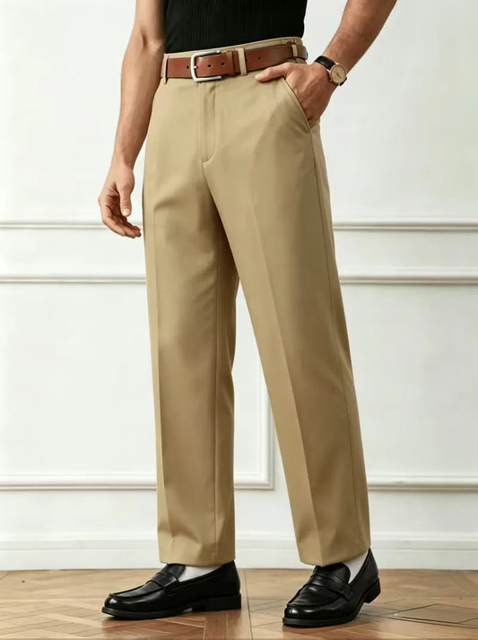 Chino's met straight leg fit