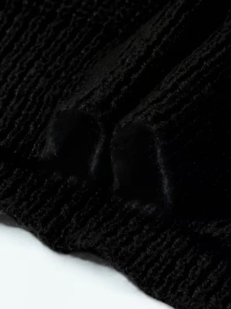 Oversized gebreide trui