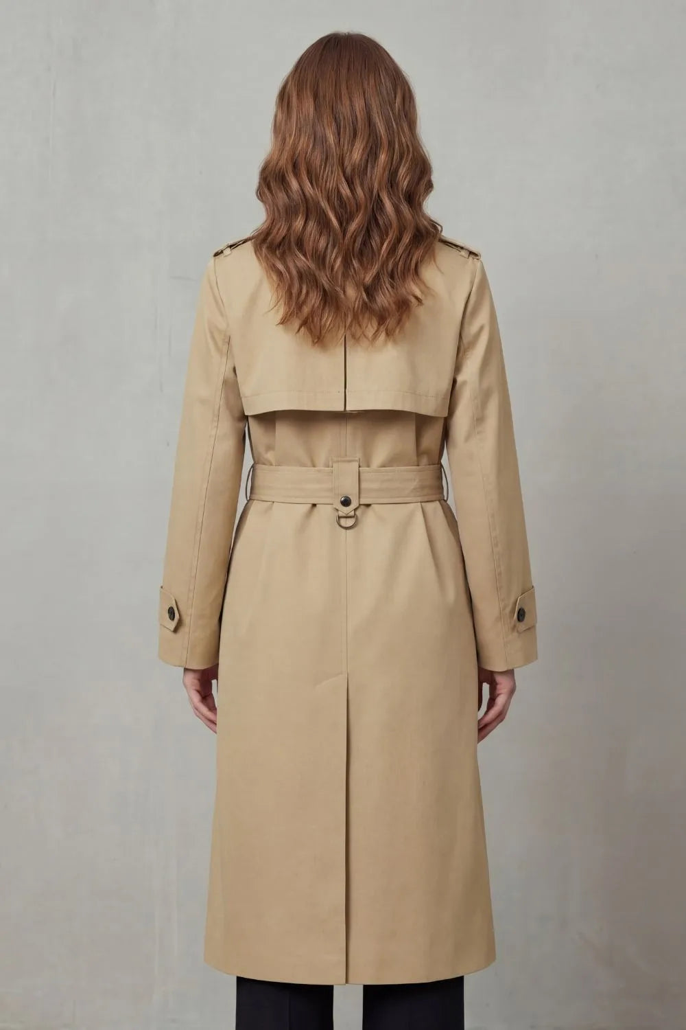Trench coat met ceintuur