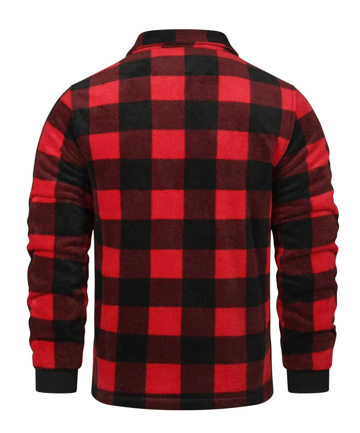Trui met V-neck en ruitpatroon