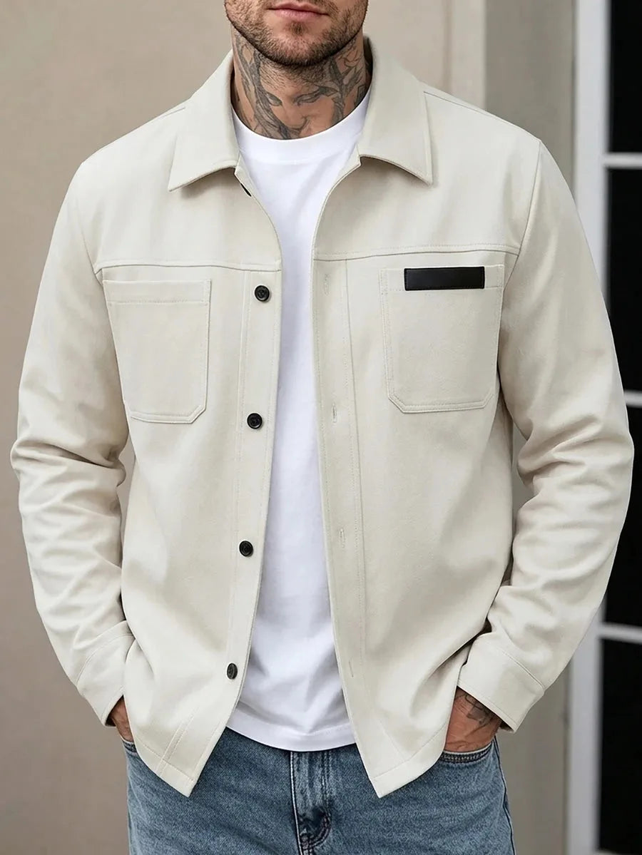 Overshirt met borstzak
