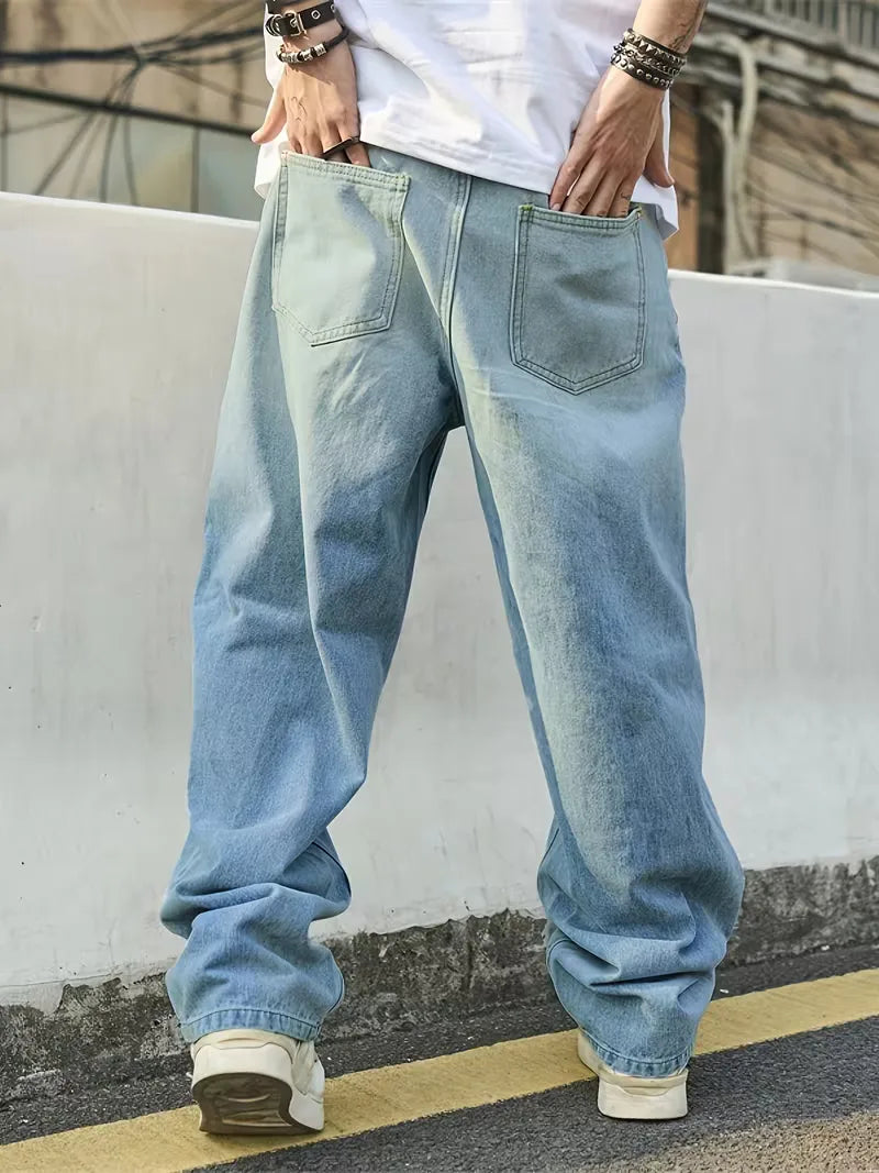 Loose fit jeans met vijf-pocket design