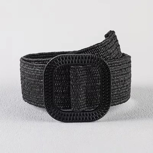 Brede riem met grote gesp