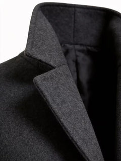 Trenchcoat met lapel collar