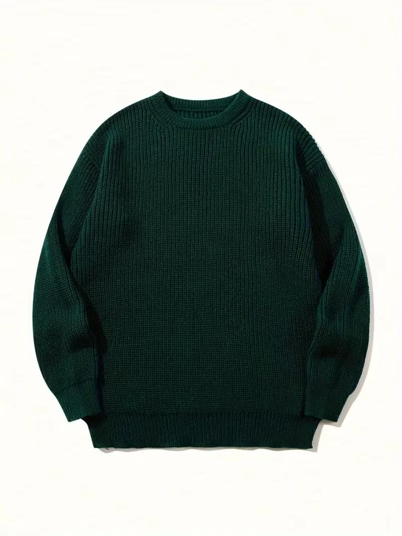 Oversized gebreide trui