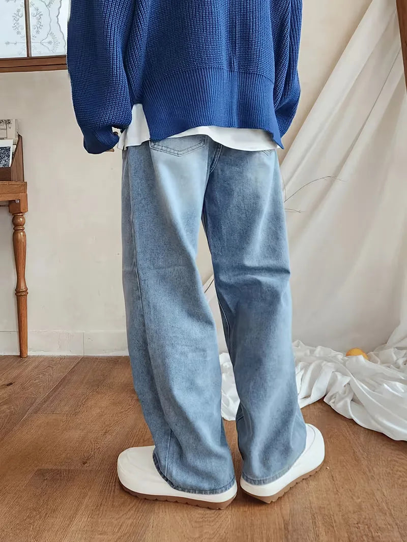 Loose fit jeans met vijf-pocket design