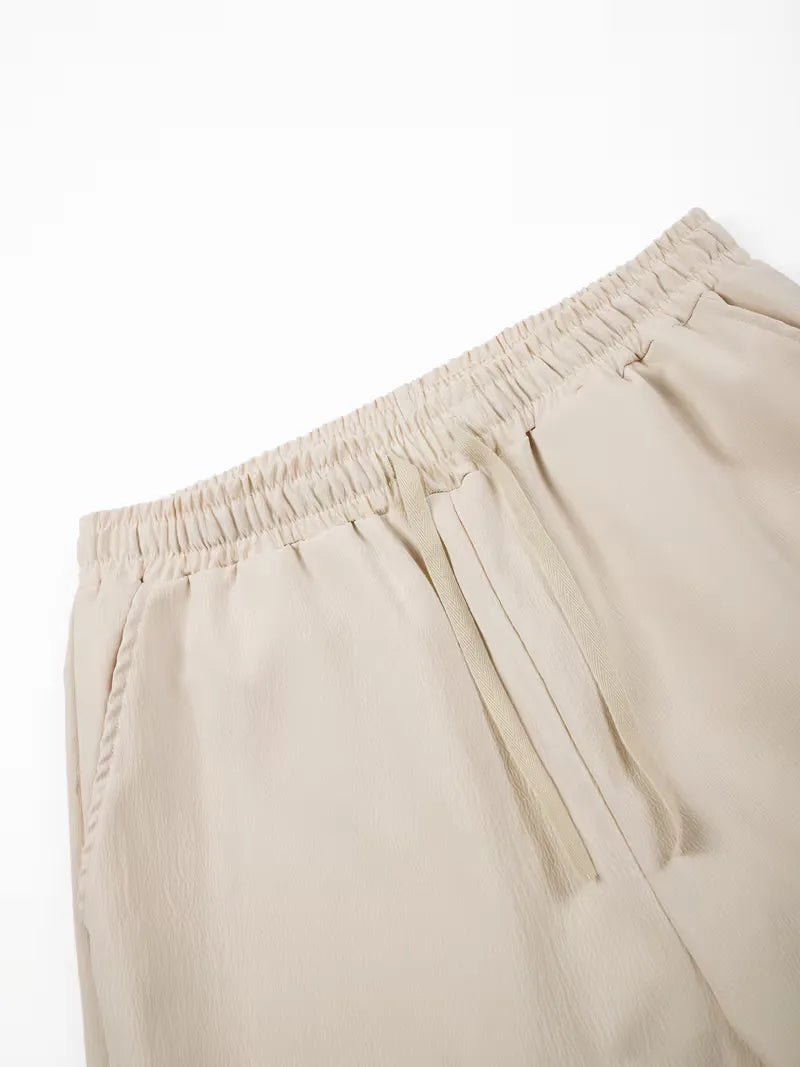 Shorts met elastische tailleband