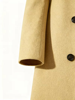 Trenchcoat met lapel collar