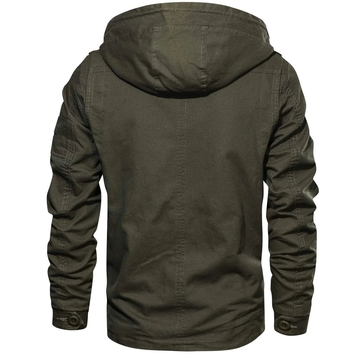 Parka met capuchon en meerdere zakken