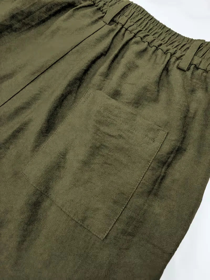 Pantalons met brede pijpen