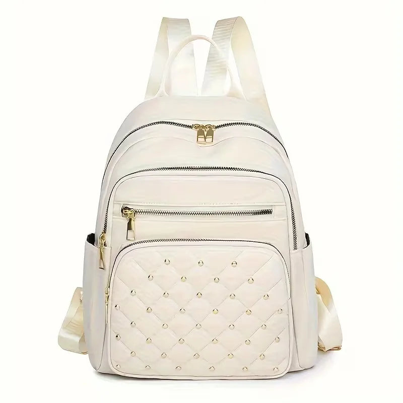 Rugzak met quilted voorkant