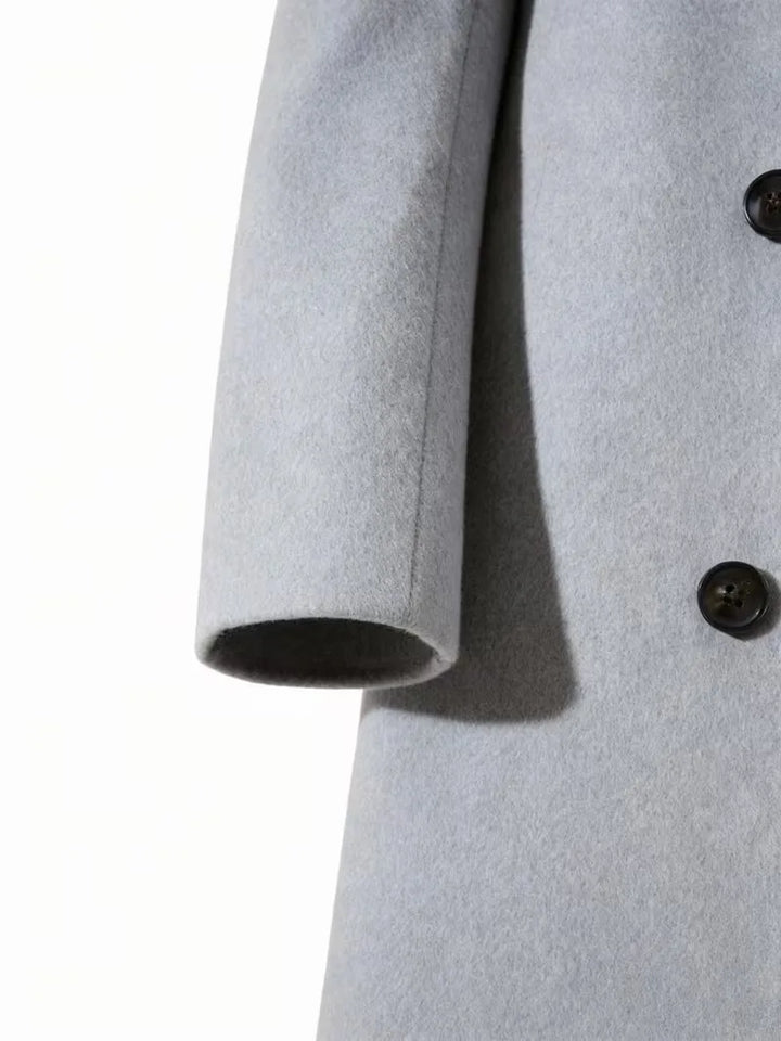 Trenchcoat met lapel collar