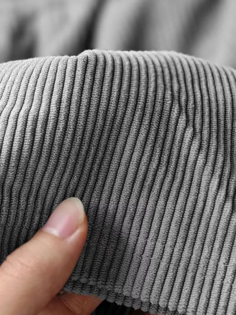 Lounge set met corduroy textuur