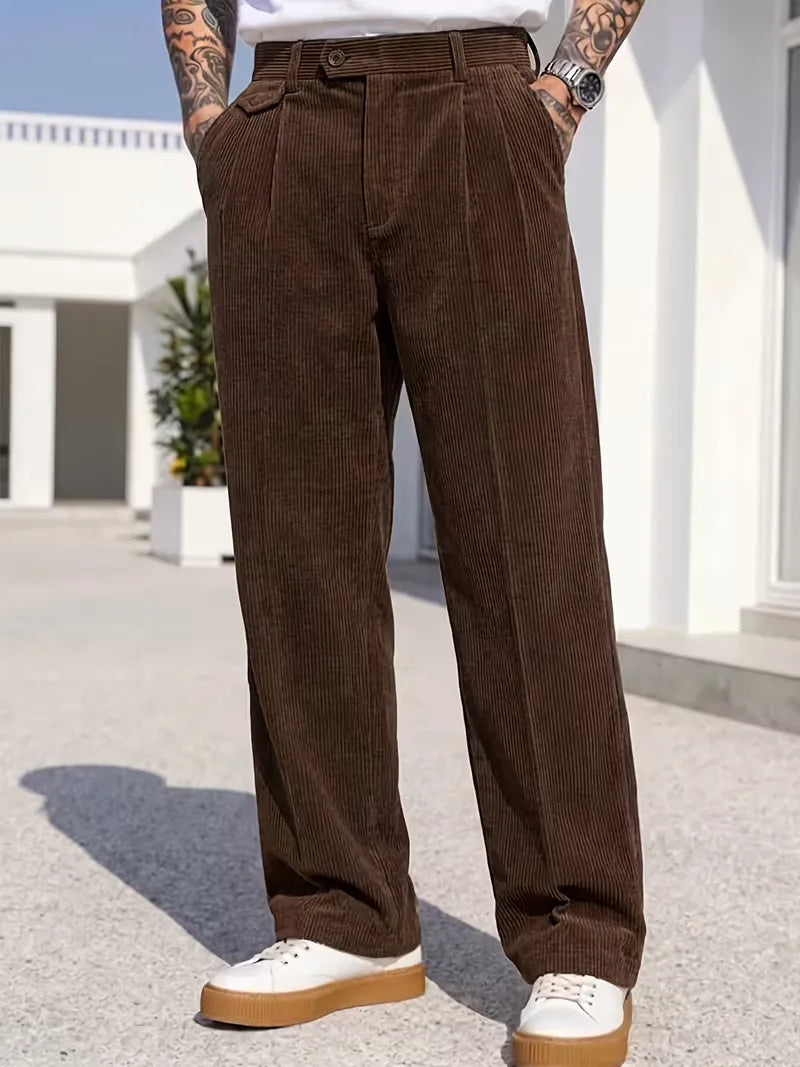 Pantalons met brede pasvorm