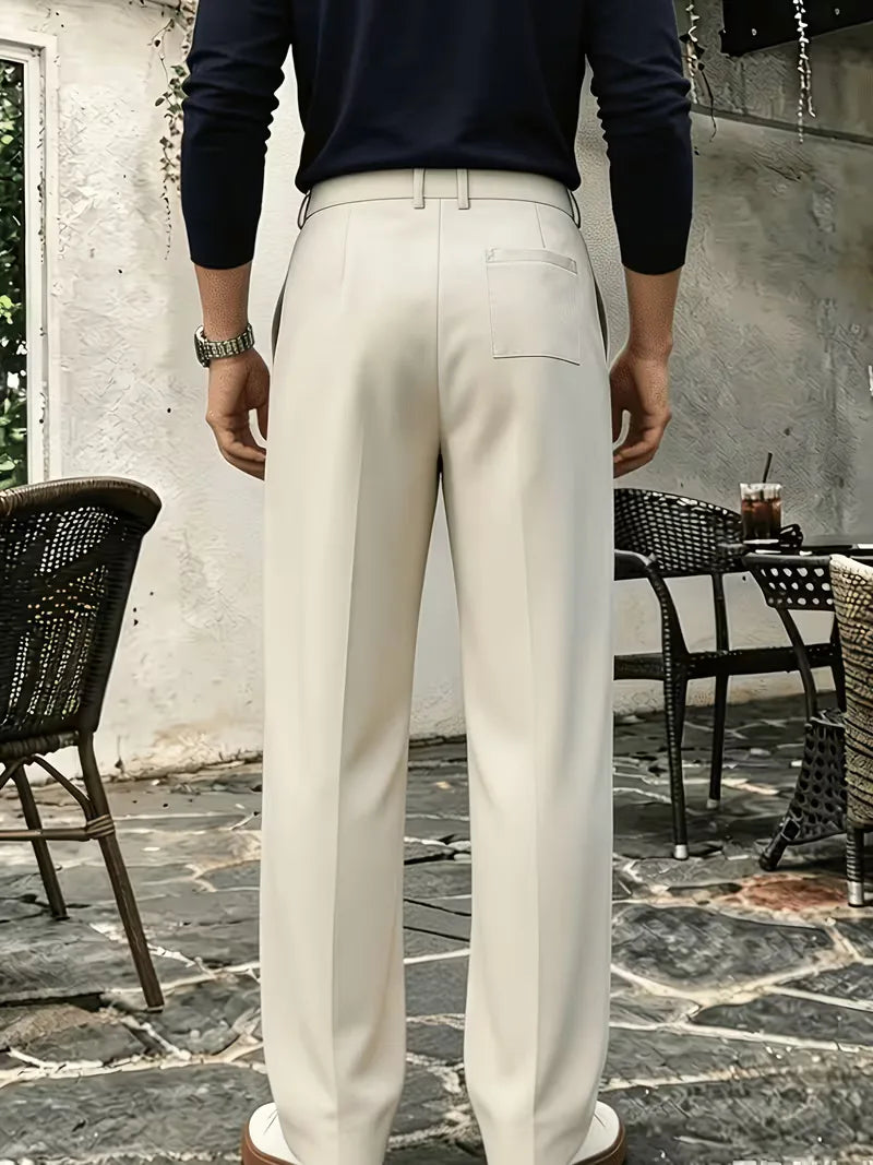 Pantalons met wijde fit