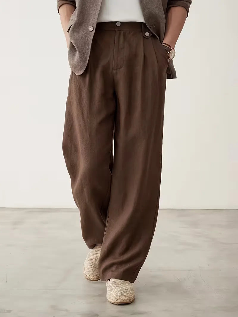 Pantalons met brede pijpen