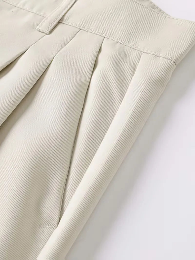 Pantalons met wijde fit