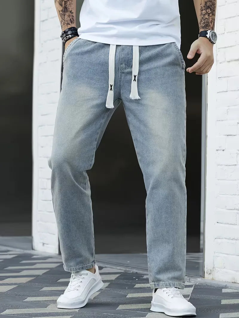 Joggers met elastische tailleband