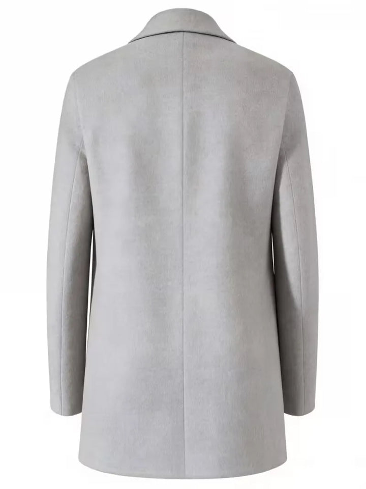 Trenchcoat met lapel collar