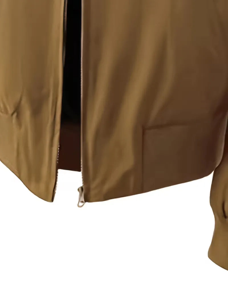 Bomberjack met stand collar