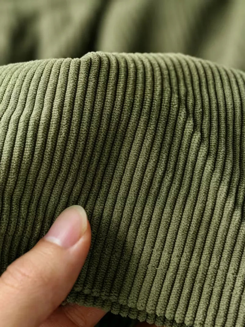 Lounge set met corduroy textuur