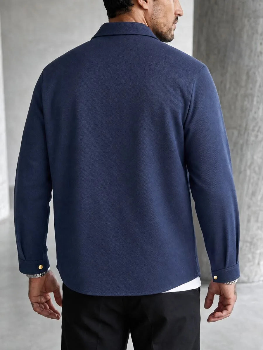 Overshirt met borstzak