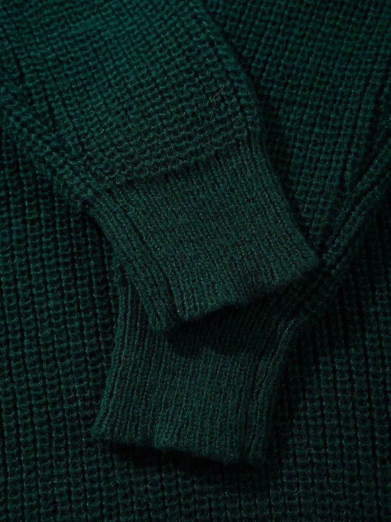 Oversized gebreide trui