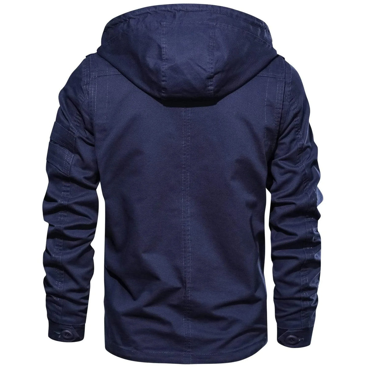 Parka met capuchon en meerdere zakken
