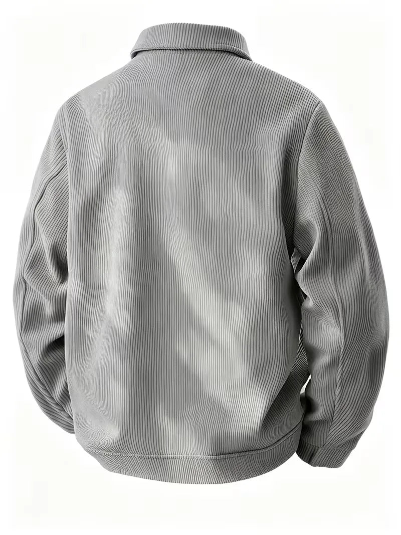 Lounge set met corduroy jacket